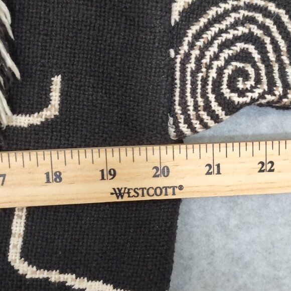 Western One Size Aztec Cowboy Women's All Cotton Jacket Raw Hem 2 Button Front - Picture 7 of 12